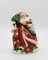 Ceramic Christmas Santa With Reindeer Figurine, Home Décor, Gift for Her, Gift for Mom, Kitchen Décor, Christmas Décor